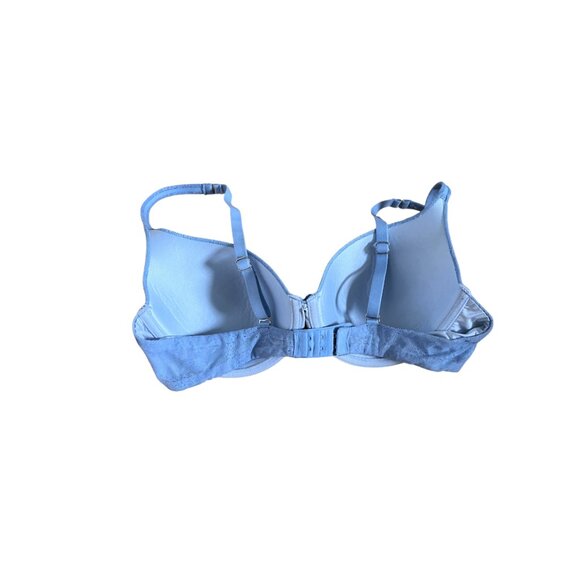 La vie en rose baby blue with flowers bra 36B - Picture 2 of 2